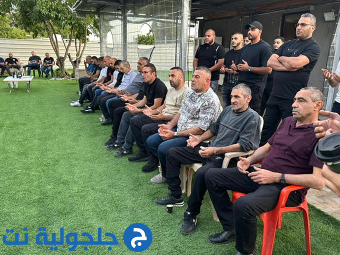 عقد راية الصلح بين أبناء عائلة جابر وأبناء داوود\حسنين
